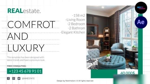Videohive Real Estate Promo 47207441 Openers template preview