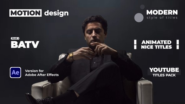 Videohive Modern Animated Titles 37939682 Titles template preview