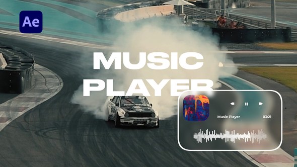 Videohive Music Player Elements template preview