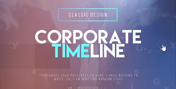 Videohive Corporate Timeline 20579511 Openers template preview