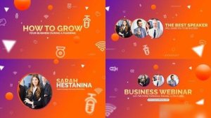 Videohive Online Webinar Promo Openers template preview