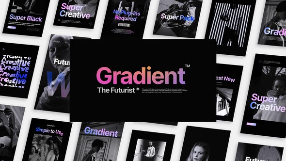 Videohive Gradient Project v2 Product Promo template preview