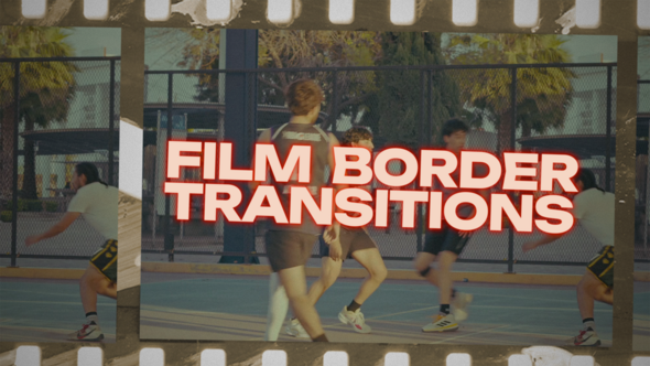 Videohive Film Border Transitions Elements template preview