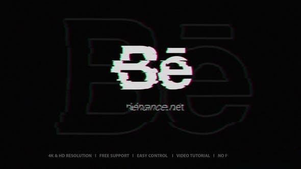 Videohive Glitch Logo 45881180 Logo Stings template preview