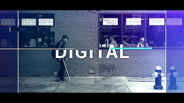 Videohive Glitch Intro 19544478 Openers template preview