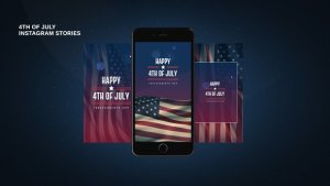 Videohive 4th of July Instagram Stories 27476803 Product Promo template preview