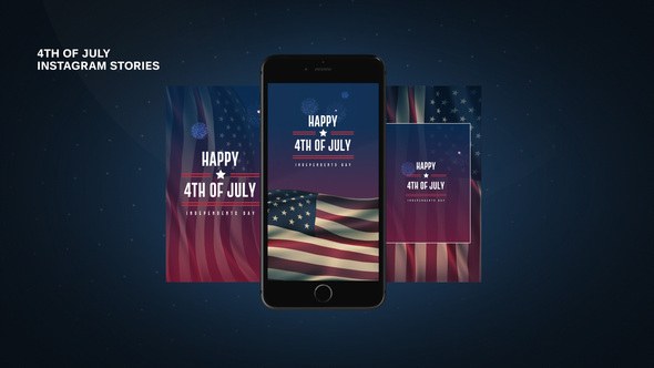 Videohive 4th of July Instagram Stories 27476803 Product Promo template preview