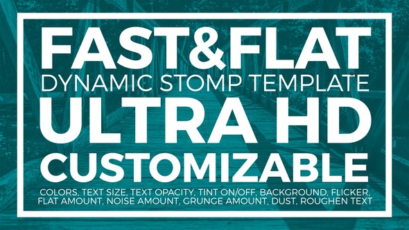 Videohive Flat & Fast Stomp Openers template preview