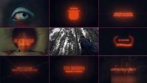 Videohive The Horror Openers template preview