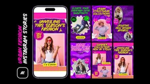 Videohive Urban Fashion Instagram Stories 51868681 Product Promo template preview