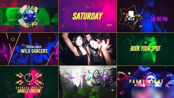Videohive Party Dance Opener Openers template preview