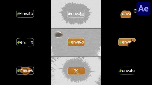 Videohive Realistic Drop Water Reveal for After Effects Elements template preview