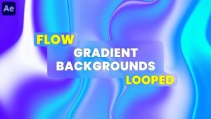 Videohive Flow Gradient Backgrounds Elements template preview