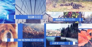Videohive Clean Slideshow 14392799 Openers template preview
