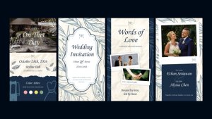 Wedding Invitation Openers template preview