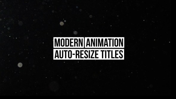 Videohive Auto-Resize Titles 43334635 Titles template preview