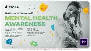 Mental Health Center Promo Premiere Pro template preview