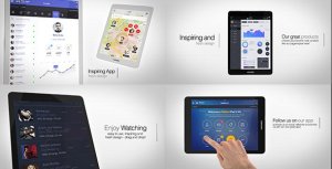 Videohive Transforming Device Video Displays template preview