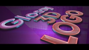 Videohive Glossy 3D Logo reveal Logo Stings template preview