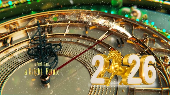 Videohive New Year Countdown 2026 60844521 Broadcast-packages template preview