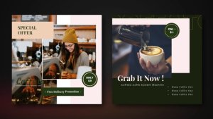 Videohive Coffee Shop Promo Product Promo template preview