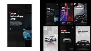 Videohive Auto stories instagram Product Promo template preview