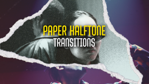 Videohive Paper Halftone Transitions 58592328 Elements template preview