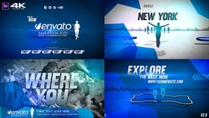 Videohive Your Marathon Broadcast Design Openers template preview