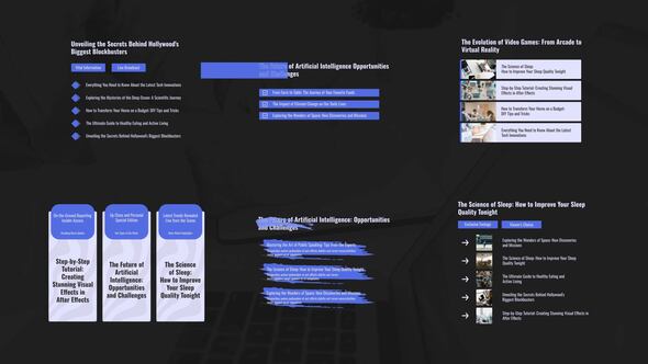 Videohive Corporate List Titles Titles template preview