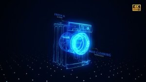 Videohive Laundry and Dry Cleaning Product Promo template preview
