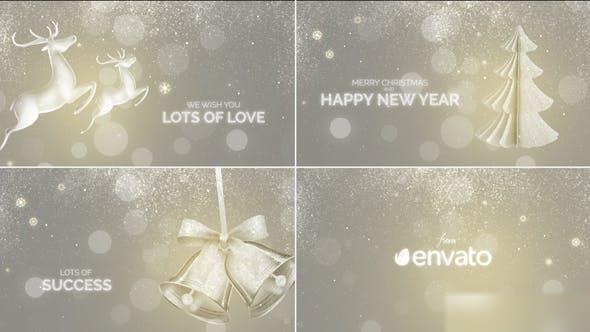 Videohive Christmas Wishes 2021 Openers template preview
