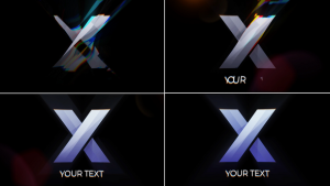 Videohive Liquid Glitch Logo 53140363 Logo Stings template preview