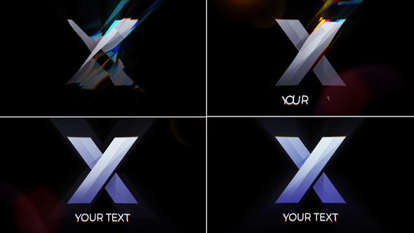 Videohive Liquid Glitch Logo 53140363 Logo Stings template preview