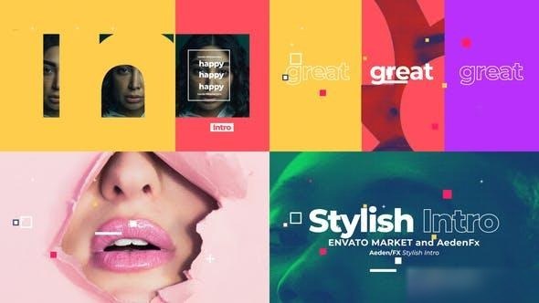 Videohive Abstract Stylish Intro Openers template preview