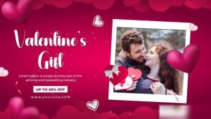 Videohive Valentines day Photo Slideshow Video Displays template preview