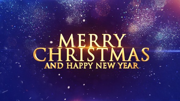 Videohive Magic Christmas Wishes 2025 Titles template preview