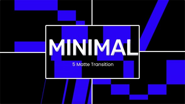 Videohive Minimal Transition 48826965 Elements template preview