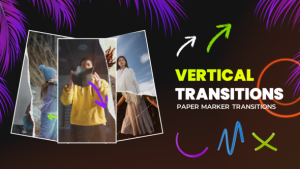 Videohive Vertical Transitions Elements template preview