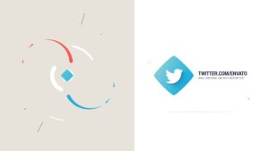 Videohive Simple Flat Logo Opener Logo Stings template preview