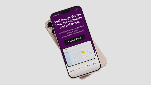 Videohive Phone 16 Pro Mockup 57164544 Product Promo template preview