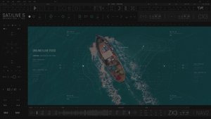 Videohive HUD Covert Operations Satellite 5 Elements template preview