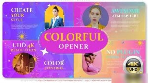 Videohive Colorful Opener 45195974 Openers template preview