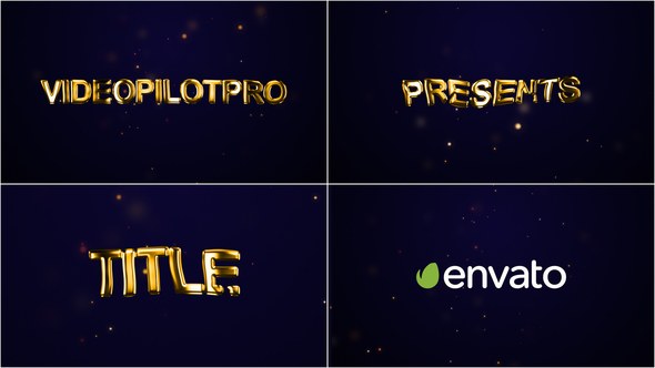 Videohive Modern Title Trailer 37747373 Titles template preview
