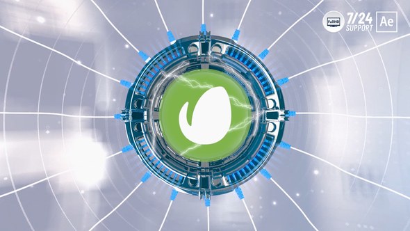 Videohive Cyber Logo Reveal 51360183 Logo Stings template preview