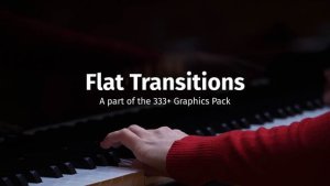 Videohive Flat Transitions 52705947 Elements template preview