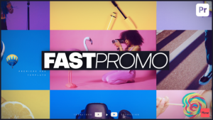 Fast Promo Premiere Pro template preview