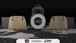 Videohive Global Shipping Experts Logo Stings template preview