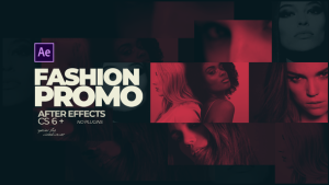 Fashion Promo Video Displays template preview