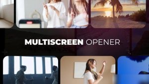 Videohive Multi Screen Slideshow 35708410 Openers template preview