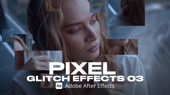 Videohive Pixel Glitch Effect 03 Ae Elements template preview
